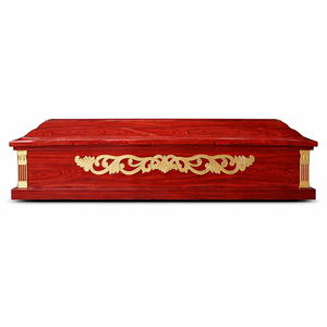 Cercueil en bois personnalisable de haute qualité à prix d'usine pour les défunts avec intérieur – Fabricants chinois de cercueils funéraires - Product Image 3