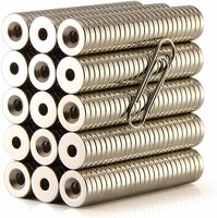 N52 Multi-Use Neodymium Magnets Strong Rare Earth Magnetic with Heavy Duty Countersunk Hole Countersunk Hole for Screw