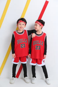 Hochwertige Schnelltrocknende Mesh-Basketballbekleidung für Kinder, Basketball-Trikot-Sets, Polyester-Sportbekleidung, Günstige Maxeyes - Product Image 4