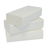Vente en gros de papier toilette en pâte de bois vierge souple imprimé sur mesure N-fold bon marché en vrac
