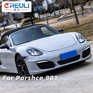 Fari <span class=keywords><strong>LED</strong></span> CREULI 2025 Stile PDLS, Upgrade Plug & Play di Alta Qualità per Porsche Cayman Boxster 981 2013-2015, Luci <span class=keywords><strong>Auto</strong></span>, Fari Anteriori - Product Image 4