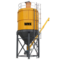 Nuovo Tipo di Silo per Cemento con Connessione a Bullone - Design Modulare Pressofuso, Serbatoi di Stoccaggio Zincati per Stazioni di Miscelazione del Calcestruzzo
