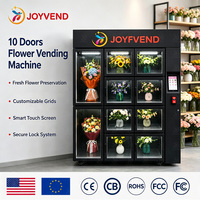 Máquina Expendedora de Flores Frescas Personalizada de Fábrica JFP, Refrigerada, con Pantalla Táctil Inteligente, Dispensador Automático de Ramos