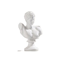 JY Vénus Zeus Statue Ornement Figurine en résine Sculpture pour la décoration intérieure Modèle de salon de bureau souple pour décorations de chambre modèle