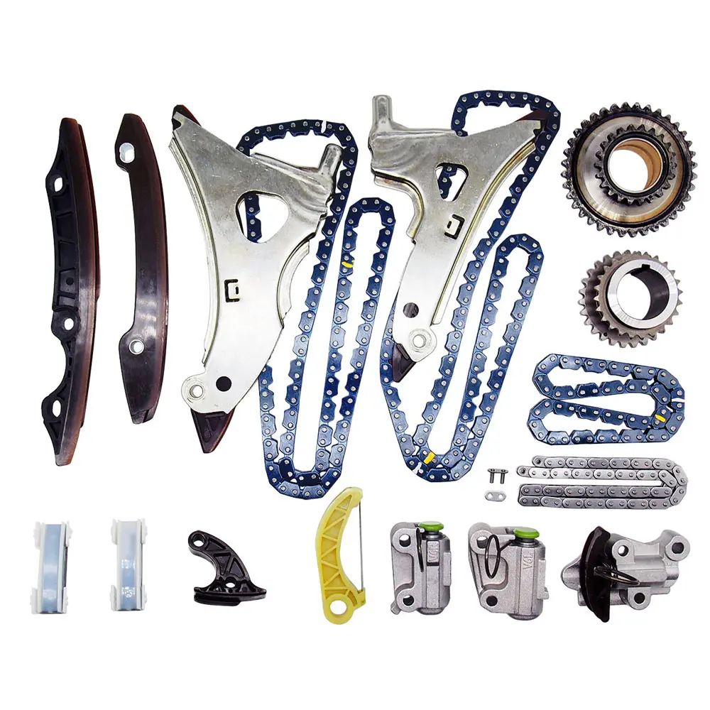 Timing Chain Kit Fit For M276 03/2012-15 C350 W204 C204 S204 3.5L V6 N/A M276.957Tensioner Timing Guide 2760501800