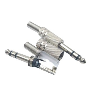 Adattatore Audio a spina maschio Stereo 6.5mm in nichel - Product Image 3
