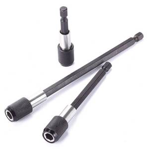 3Pcs 60mm 100mm 150mm 1/4 אינץ מהיר שחרור מגנטי ראש מקדח מברג קצת שקע מחזיק הארכת בר - Product Image 5