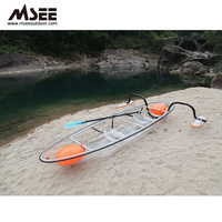 Kayak transparent en polycarbonate gonflable Navigator Rib-420 Grand bateau transparent