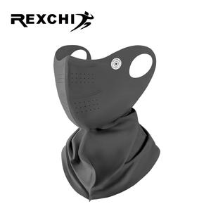 REXCHI XTJ135 UPF50 + Mascarilla facial de protección solar de verano para exteriores Pañuelos faciales transpirables Anti-UV Protección para el cuello Face Cove - Product Image 2