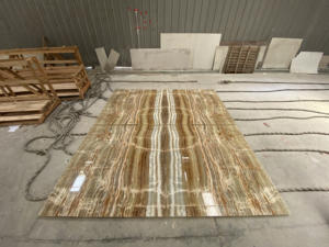 Paneles <span class=keywords><strong>de</strong></span> <span class=keywords><strong>Vidrio</strong></span> Retroiluminados <span class=keywords><strong>de</strong></span> Ónice Negro Translúcido para <span class=keywords><strong>Techo</strong></span>, Barra y Superficies - Product Image 6