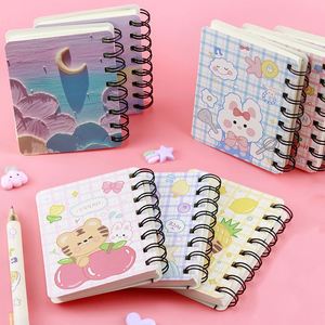 Personalized A7 Bear Cartoon Cute <b>Small</b> Note Book Animal <b>Small</b> Notebook with Custom Logo Spiral Pocket Journal Memo Pad <b>Notepad</b> - Product Image 1