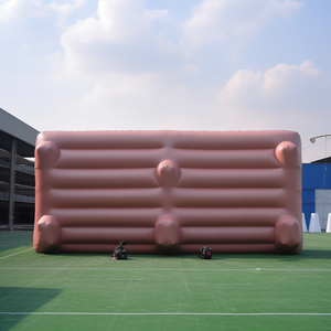 Clôture de <span class=keywords><strong>jardin</strong></span> personnalisée en usine Barrière anti-bruit gonflable Barrière anti-bruit insonorisée à vendre - Product Image 5