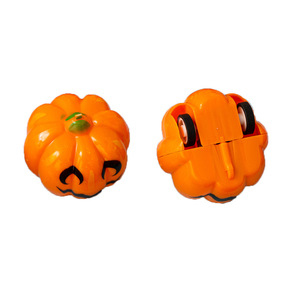Halloween Creative Cartoon <b>Pumpkin</b>-Head Pull-Back Plastic Car Children's Toy Unisex Prize Gift - Product Image 5