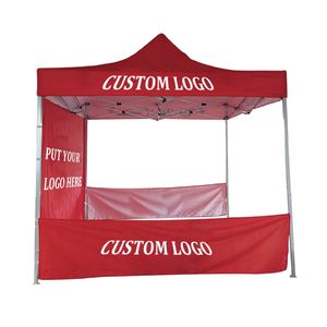 Carpa Plegable Impermeable con Marco de Aluminio Resistente a los Rayos UV, con Paredes Laterales, Carpa Gazebo Personalizada 8X8 - Product Image 1