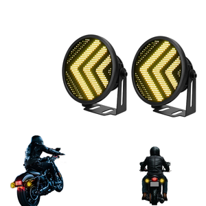 Lámpara LED antiniebla para coche K14, lámpara de ojo dinámica Universal con Control de aplicación, nueva condición para decoración de coche modificada DIY - Product Image 1