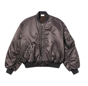 Giacca Bomber Personalizzata da <span class=keywords><strong>Uomo</strong></span>, Streetwear in Raso Oversize, Imbottita, Corta, con Zip, Impermeabile, Taglie Grandi, Casual e Trapuntata - Product Image 1
