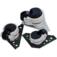 GD 40F 60F 80F 100F 150F Machine à usage intensif Roue industrielle de nivellement réglable gd-80f Roulette de table
