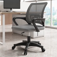 Chaise de bureau exécutive en maille moderne, chaise de bureau confortable, chaise de bureau ergonomique pivotante à hauteur réglable