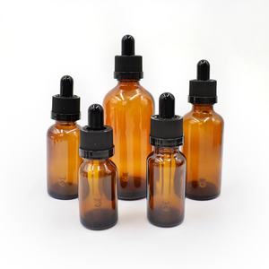 Custom 30ml 1oz Empty Amber Glass Serum <b>Bottle</b> 50ml 100ml Essential Oil Dropper <b>Bottle</b> with Box Skincare Massage Oil Packaging - Product Image 5