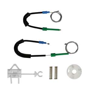 Juego de reparación de regulador de ventanilla eléctrica BWR797 delantero izquierdo para Albea Siena Palio MK1 171 172 178 1996-2016 4/5 puerta 46786201 - Product Image 1