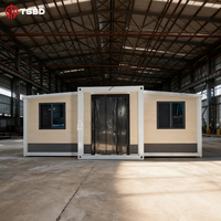 Nouvelle conception Maison préfabriquée extensible en conteneur de 20 pieds et 40 pieds, villa préfabriquée de luxe à 2, 3, 4 ou 5 chambres, maison mobile de luxe, casa contenedor