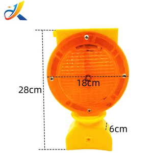 LED yanıp sönen trafik uyarı ışığı güneş yanıp sönen ışık güneş Amber yanıp sönen ışık - Product Image 2