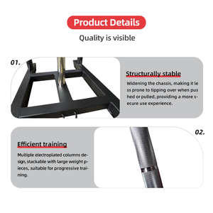 Heavy Duty Workout Fitness Ejercicio atlético y mejora <span class=keywords><strong>de</strong></span> la velocidad Entrenamiento <span class=keywords><strong>de</strong></span> fuerza Trineo Entrenamiento <span class=keywords><strong>de</strong></span> pesas Trineo <span class=keywords><strong>de</strong></span> pesas - Product Image 4