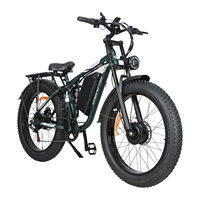 Vélo électrique tout-terrain à gros pneus, 3000W, double moteur, 52V 32Ah, haute puissance, disponible en stock aux États-Unis, en Europe et au Canada