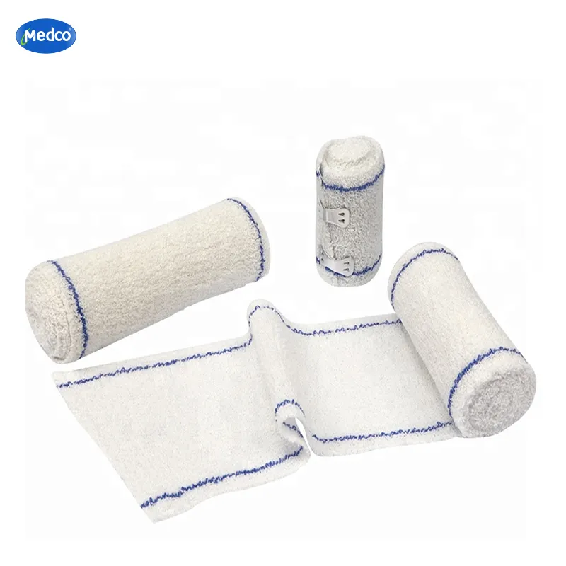 Medco – Bandage élastique en crêpe de couleur d'usine, taille Offre Spéciale, pour les premiers soins, respirant, ample