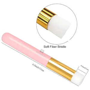 Multi-purpose Soft Premium Eyelash Cleaning Brush Portable Lightweight Salon Tray Nose Pore Deep Cleansing Brushes Remover Tools