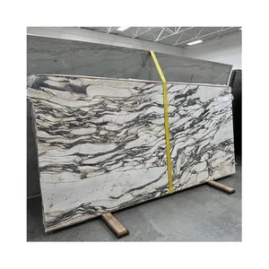 Serie de Calacatta de aspecto de mármol de piedra natural del precio competitivo de JK para la decoración de la pared