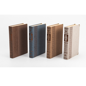Grosir harga murah stok sampul linen buku catatan garis bergaris jurnal buku harian premium buku catatan register - Product Image 6