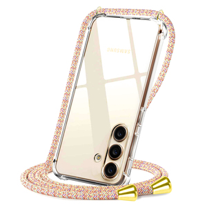 TPU CLEAR C Rossbodyเชือกเส้นเล็กสายคล้องคอสําหรับSamsung Galaxy S24 S23 S22 S21 Ultra <span class=keywords><strong>A13</strong></span> 5G - Product Image 1