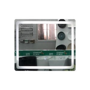 Altavoz <span class=keywords><strong>de</strong></span> música inalámbrico con marco <span class=keywords><strong>de</strong></span> aluminio favorito europeo, luz <span class=keywords><strong>de</strong></span> Color frío y cálido, <span class=keywords><strong>espejo</strong></span> inteligente LED Wc 70x90 - Product Image 1