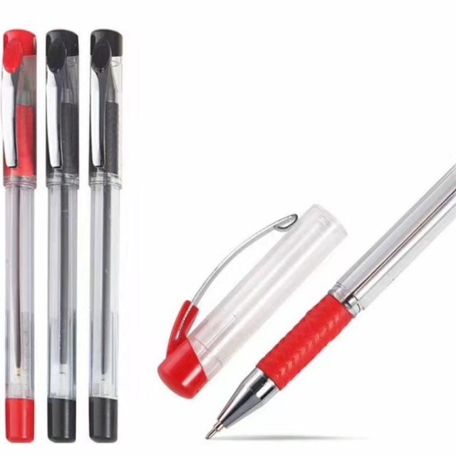 Hand Guard Ballpoint Pen and Cheap Low Price Best Plastic Advertising Ball Pen for Office and School