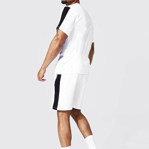 OEM Good Quality Custom Men T Shirt & Short <b>Twin</b> <b>Set</b> For Gym Wear Wholesale Price Mens Summer T Shirt With Matching Shorts <b>Set</b> - Product Image 2