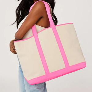 Stoney Clover NO MOQ stock Hotsale Bolso de hombro de lona de gran capacidad Bolso de compras con logotipo personalizado duradero Bolso de mano para mujer - Product Image 2