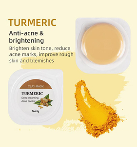 Kit <span class=keywords><strong>Maschera</strong></span> <span class=keywords><strong>Viso</strong></span> all'Argilla Biologica per la Cura della Pelle con Etichetta Privata, Pulizia Profonda, Rimozione di Acne e Pori, <span class=keywords><strong>Maschera</strong></span> <span class=keywords><strong>al</strong></span> Fango per Punti Neri - Product Image 5