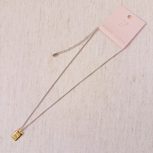 Collana Bicolore con Lingotto d'Oro Golden Girl - Product Image 2