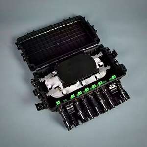 Boîtier de distribution de <span class=keywords><strong>fibre</strong></span> optique extérieur 16 cœurs résistant aux UV, connecteur FC, IP65, pour câbles <span class=keywords><strong>a</strong></span>ériens FTTH pré-câblés PON - Product Image 1