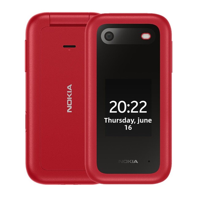 2660 Flip 2G Large Font Loud Sound LCD Display Compatible China Mobile China Unicom China Telecom All-Network Spanish French