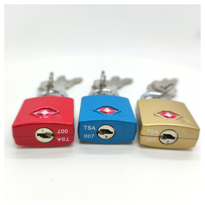Travelsky Tùy Chỉnh Du Lịch Mini Vali Hành Lý Key <span class=keywords><strong>Tsa</strong></span> Kẽm Hợp Kim <span class=keywords><strong>Tsa</strong></span> 007 Khóa - Product Image 5