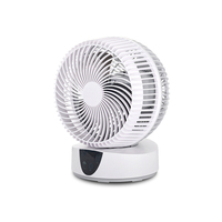 Ventilateur de table à écran tactile à prix abordable, 3 vitesses réglables, ventilateur de refroidissement domestique pour la maison, le bureau et la chambre
