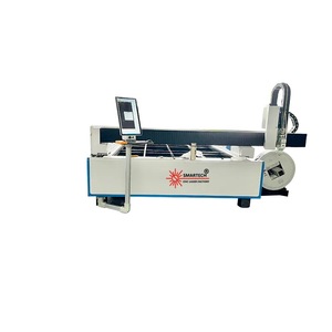 Machine de découpe laser à fibre automatique robuste, directe usine, avec contrôle Cypcut, prend en charge DXF/AI/PLT pour tôles/tubes métalliques lourds - Product Image 2