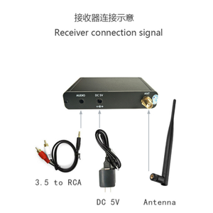 Une machine avec plusieurs récepteurs Transmission audio sans fil en espace ouvert 5 Longue portée audio - Product Image 2