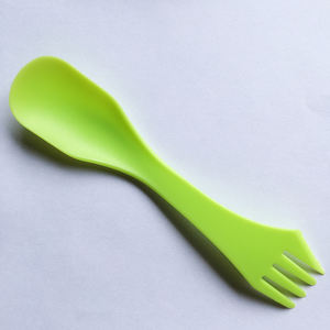 <span class=keywords><strong>3</strong></span> in 1 berkemah perjalanan sendok garpu pisau peralatan berkemah warna-warni plastik Sporks perkakas Outdoor perjalanan garpu pisau sendok garpu piknik - Product Image 4