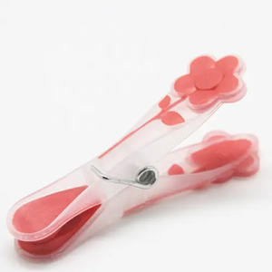 Pinces à <span class=keywords><strong>linge</strong></span> multifonctionnelles en plastique robustes avec <span class=keywords><strong>ressort</strong></span> pour chaussettes, poignée souple pour sacs et chaussures, usage domestique - Product Image 5