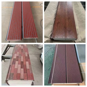 Panneau sandwich en PU <span class=keywords><strong>d</strong></span>écoupé en métal, imperméable, thermique et insonorisant, pour <span class=keywords><strong>mur</strong></span> extérieur <span class=keywords><strong>de</strong></span> <span class=keywords><strong>maison</strong></span> préfabriquée ou <span class=keywords><strong>d</strong></span>'entrepôt - Product Image 3