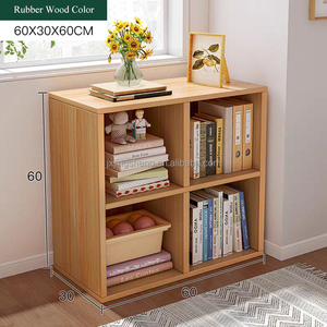 Factory Direct Cheap Durable <strong>Wooden</strong> Kids <strong>Bookcase</strong> with 6 Floating Shelves for Bedroom and Living Room Storage - Product Image 5