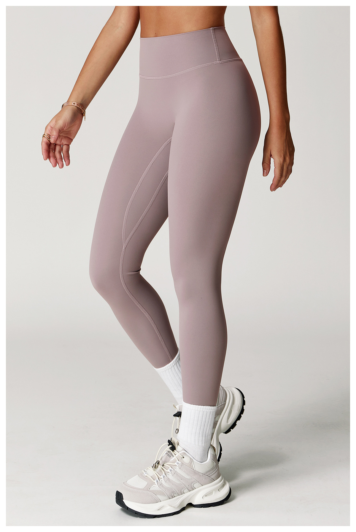 High-Waist Activewear Leggings: colour and size-option reference for private-label production